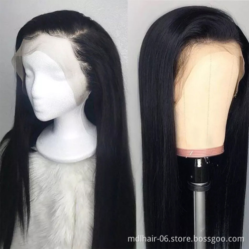 Wholesale Highlight Bob Lace Front Wigs , Colored Human Hair Front Lace Part 150% Density For Black Women